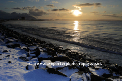 Sunrise, Akranes coast, Snaefellsnes Peninsula