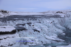 Winter, Gullfoss Waterfall, Pingvellir National Park