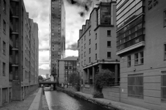 Lock 89 (Tib Lock), on the Rochdale canal, Central Manchester, Lancashire, England, UK