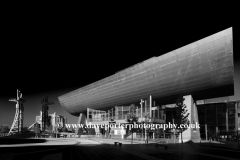 The Lowry Theatre, Pier 8, Salford Quays, Manchester, Lancashire, England, UK