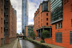 Lock 89 (Tib Lock), on the Rochdale canal, Central Manchester, Lancashire, England, UK