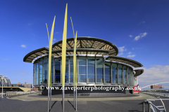 The Lowry Theatre, Pier 8, Salford Quays, Manchester, Lancashire, England, UK