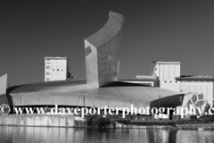 The Imperial War Museum North, Trafford Wharf, Manchester, Lancashire, England, UK