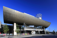 The Lowry Theatre, Pier 8, Salford Quays, Manchester, Lancashire, England, UK