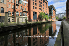 Lock 89 (Tib Lock), on the Rochdale canal, Central Manchester, Lancashire, England, UK