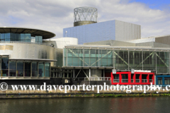 The Lowry Theatre, Pier 8, Salford Quays, Manchester, Lancashire, England, UK