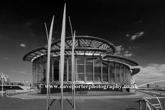 The Lowry Theatre, Pier 8, Salford Quays, Manchester, Lancashire, England, UK