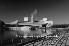 The Imperial War Museum North, Trafford Wharf, Manchester, Lancashire, England, UK