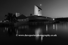 The Imperial War Museum North, Trafford Wharf, Manchester, Lancashire, England, UK