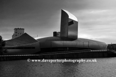 The Imperial War Museum North, Trafford Wharf, Manchester, Lancashire, England, UK