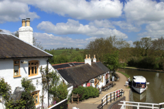 Foxton Locks on the Grand Union Canal