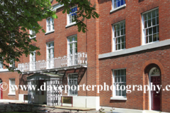 The Crescent buildings in Leicester