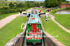 Foxton Locks on the Grand Union Canal