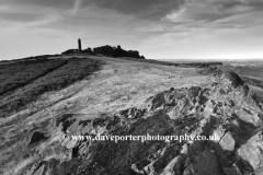 Summer landscape over Bradgate Park