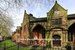 The old Trinity Hospital building, Leicester City