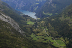 The Dalsnibba mountain viewpoint, Geirangerfjord