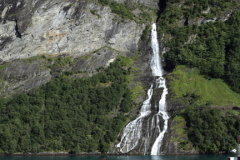 The Suitor waterfall in Geirangerfjord