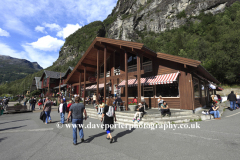 View of Geiranger town, Geirangerfjord