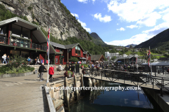 View of Geiranger town, Geirangerfjord