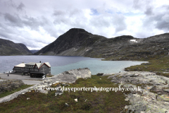 The Djupvasshytta hotel, Lake Djupvatnet, Geiranger