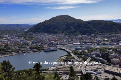 View over Store Lungegårdsvann, Bergen