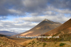 Beinn Dorain mountain in the Pass of Glen Coe