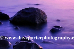 Dusk colours over Loch Buie; Isle of Mull