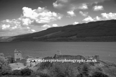 The ruins of Urquhart Castle, Loch Ness