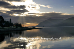 Sunset over Loch Linnhe Fort William