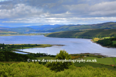 View over Dornoch Firth; Highlands