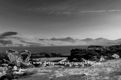 Frosty view through Loch Scridain; Isle of Mull