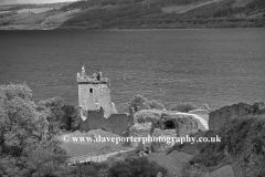 The ruins of Urquhart Castle, Loch Ness