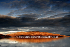 Sunset, Cruach Ardura, Loch Spelve, Isle of Mull