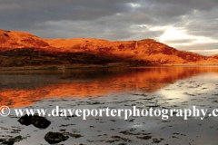 Sunset, Cruach Ardura, Loch Spelve, Isle of Mull