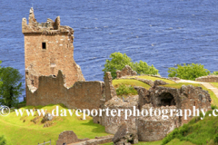 The ruins of Urquhart Castle, Loch Ness