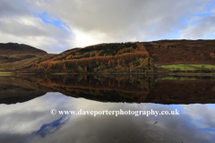 Autumn colours, Loch Lochy at Laggan locks