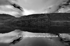 Autumn colours, Loch Lochy at Laggan locks