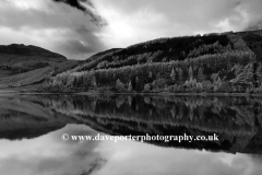 Autumn colours, Loch Lochy at Laggan locks