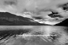 Autumn view over Loch Lochy, Lochaber