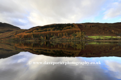 Autumn colours, Loch Lochy at Laggan locks