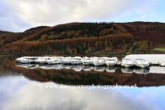 Autumn colours, Loch Lochy at Laggan locks