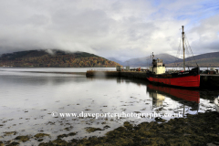 View over Loch Fyne, Inverary town