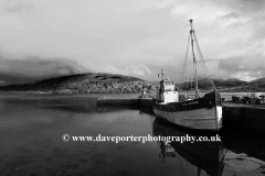 View over Loch Fyne, Inverary town