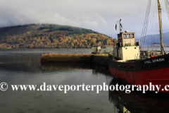 View over Loch Fyne, Inverary town