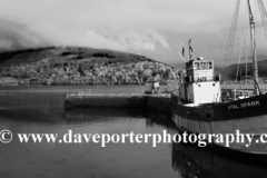 View over Loch Fyne, Inverary town