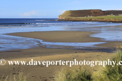 The sandy beach at Dunnet Head