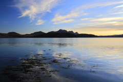 Sunset over the Kyle of Tongue