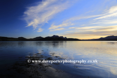 Sunset over the Kyle of Tongue