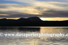 Sunset over the Kyle of Tongue