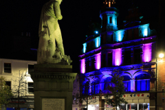 The poet Robert Burns statue, Dumfries